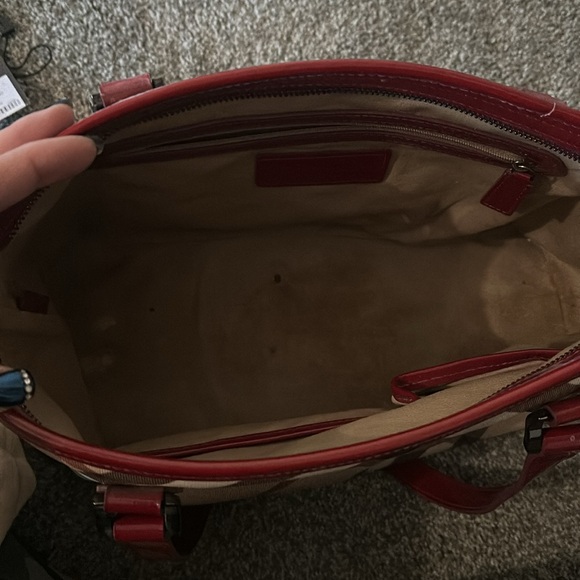 Burberry Nova Tote.  Rasberry Sorbet color. - Picture 5 of 6